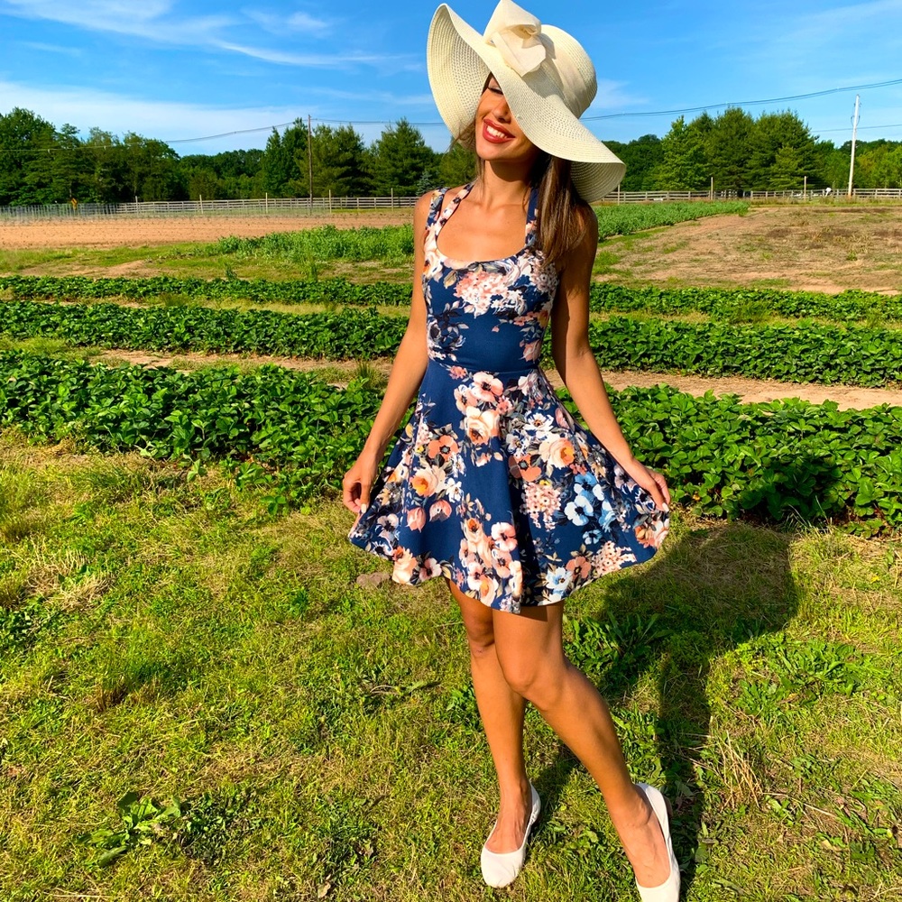 NEW Floral Mini Summer Dress